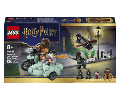 Klocki LEGO® LEGO HARRY POTTER 76459 Ucieczka hagrida i harry’ego z privet dri